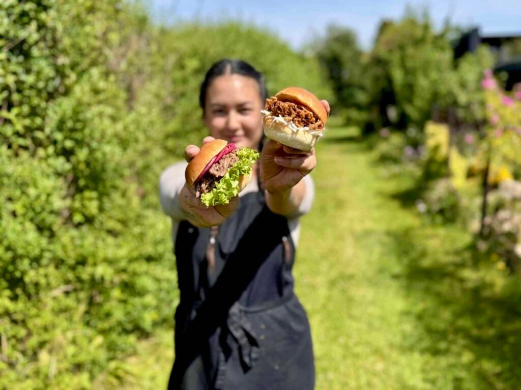 street bites burger fra foodtruck i rødovre